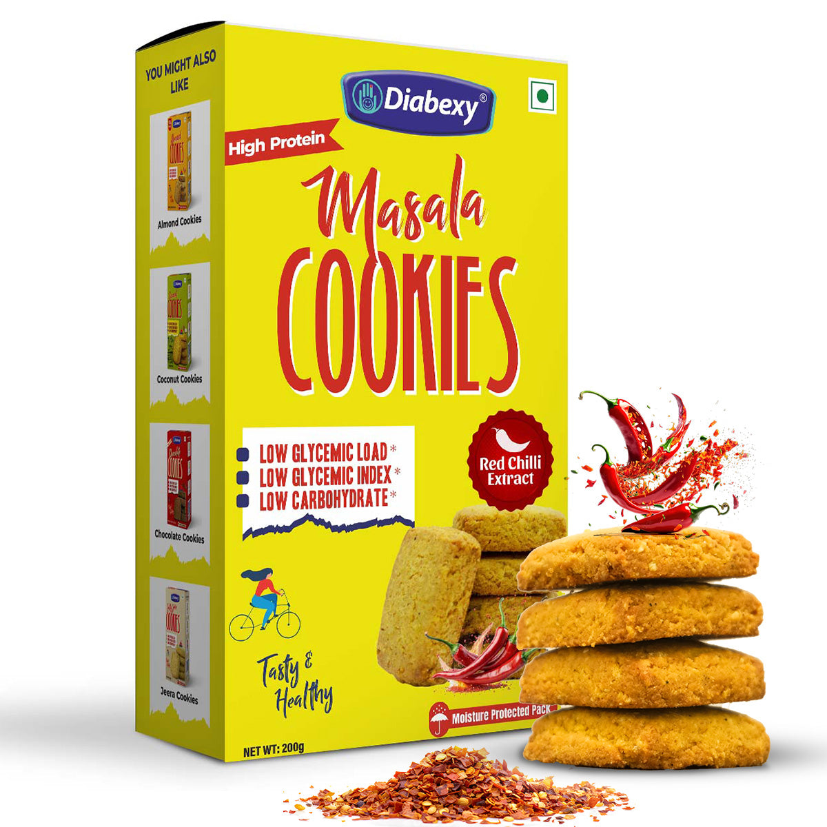 Diabexy Masala Cookies