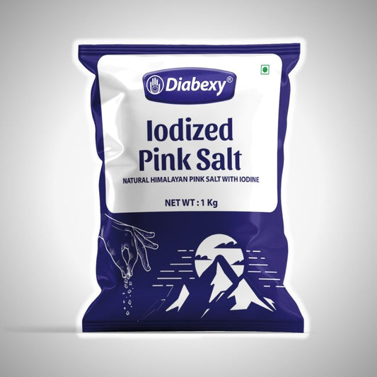 Diabexy Iodized Himalayan Pink Salt - 1 kg