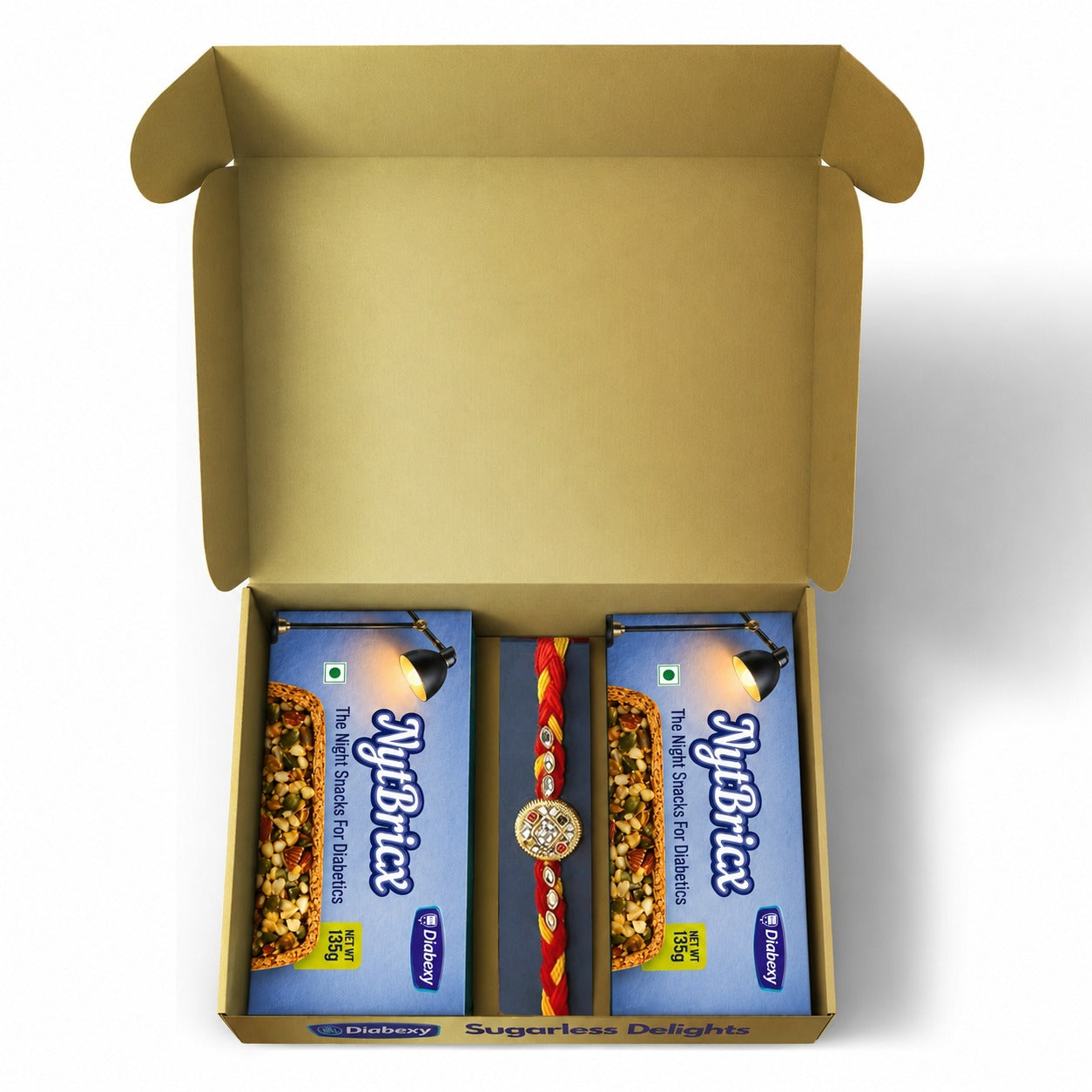Diabexy Rakhi Special Sweet Gift | SugarLess Gifting