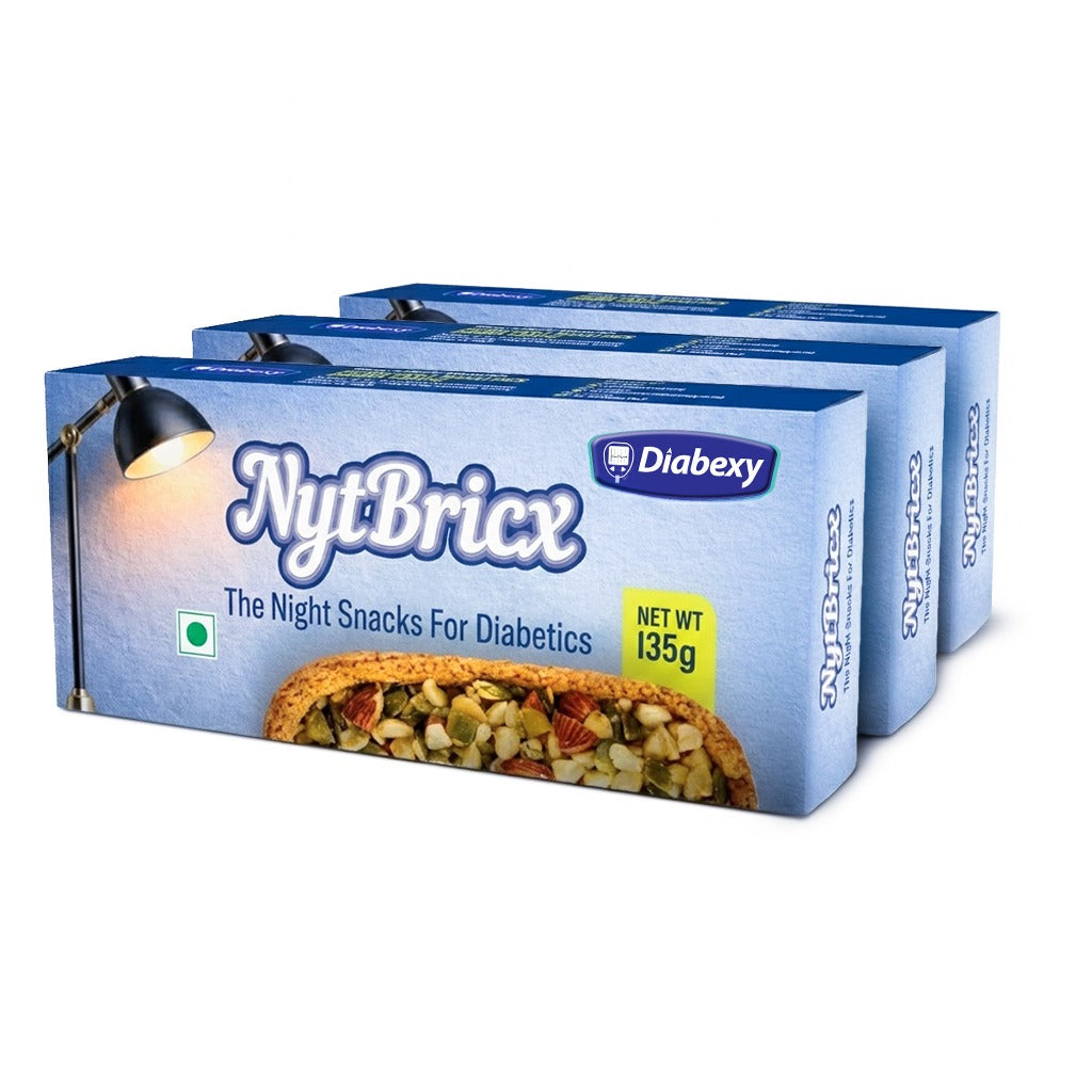 Diabexy NytBricx – The Night Snack for Diabetics - 135g