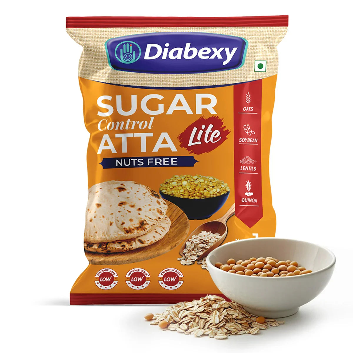 Diabexy sugar control atta Nuts free packet