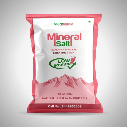 NutroActive Mineral Salt Low Sodium- 200g