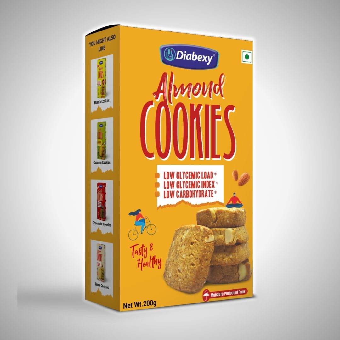 Diabexy Sugar-Free Almond Cookies - 200g