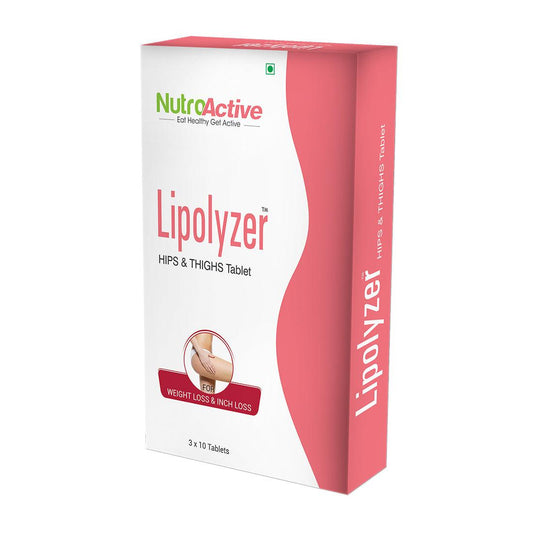 Nutroactive Lipolyzer Hips & Thighs Weight Management Pills 30 Tablets - Diabexy